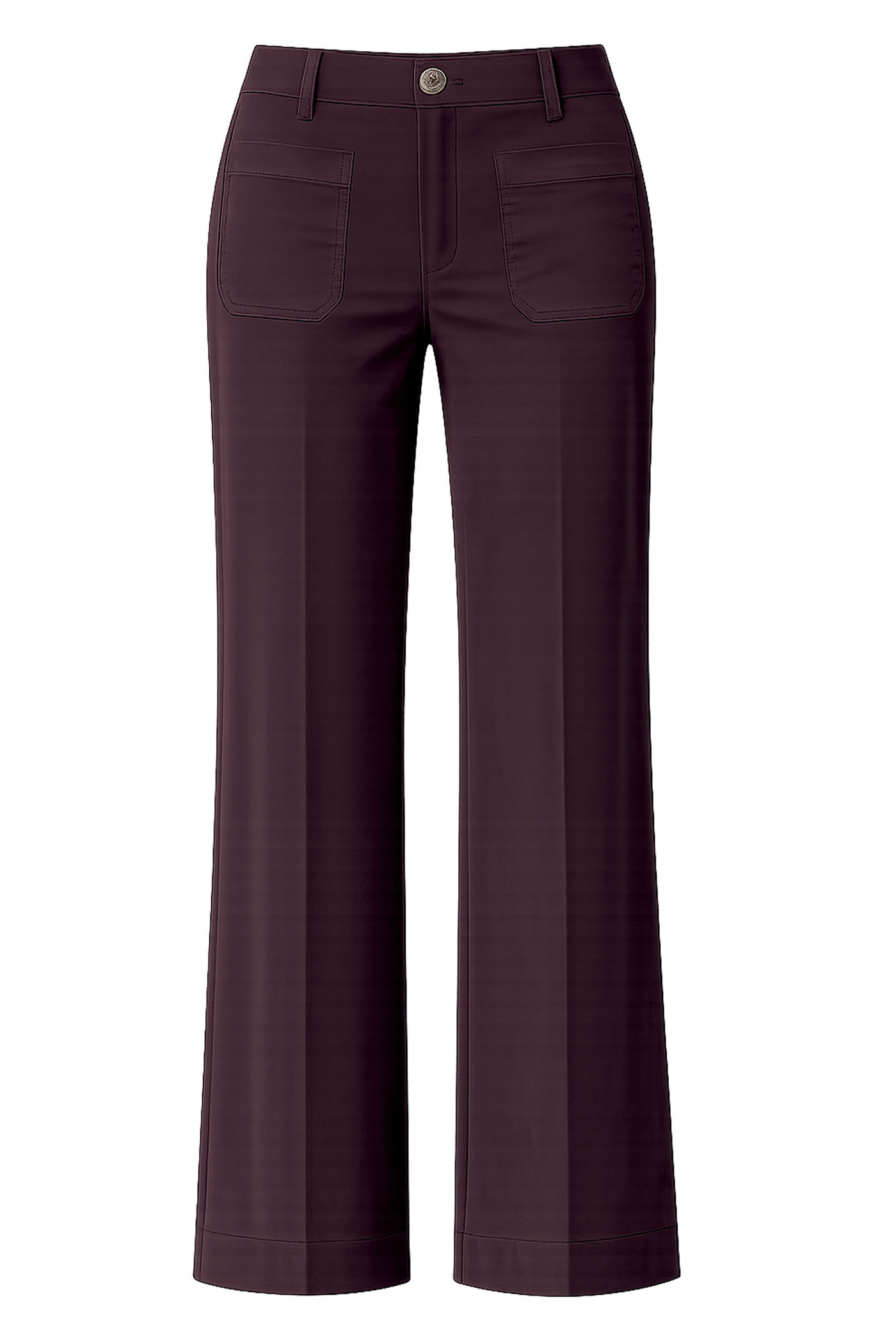 BRISTOL PATCH POCKET WIDE LEG PANT PURPLE