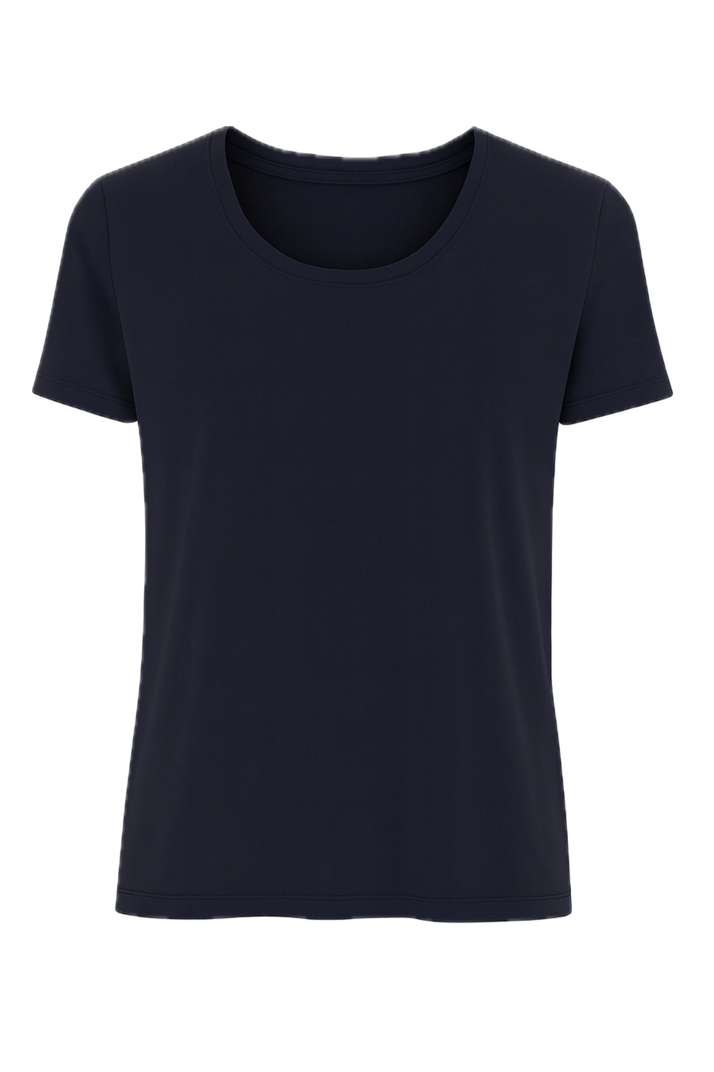 TATI SHORT SLEEVE CREW NECK TOP BLUE