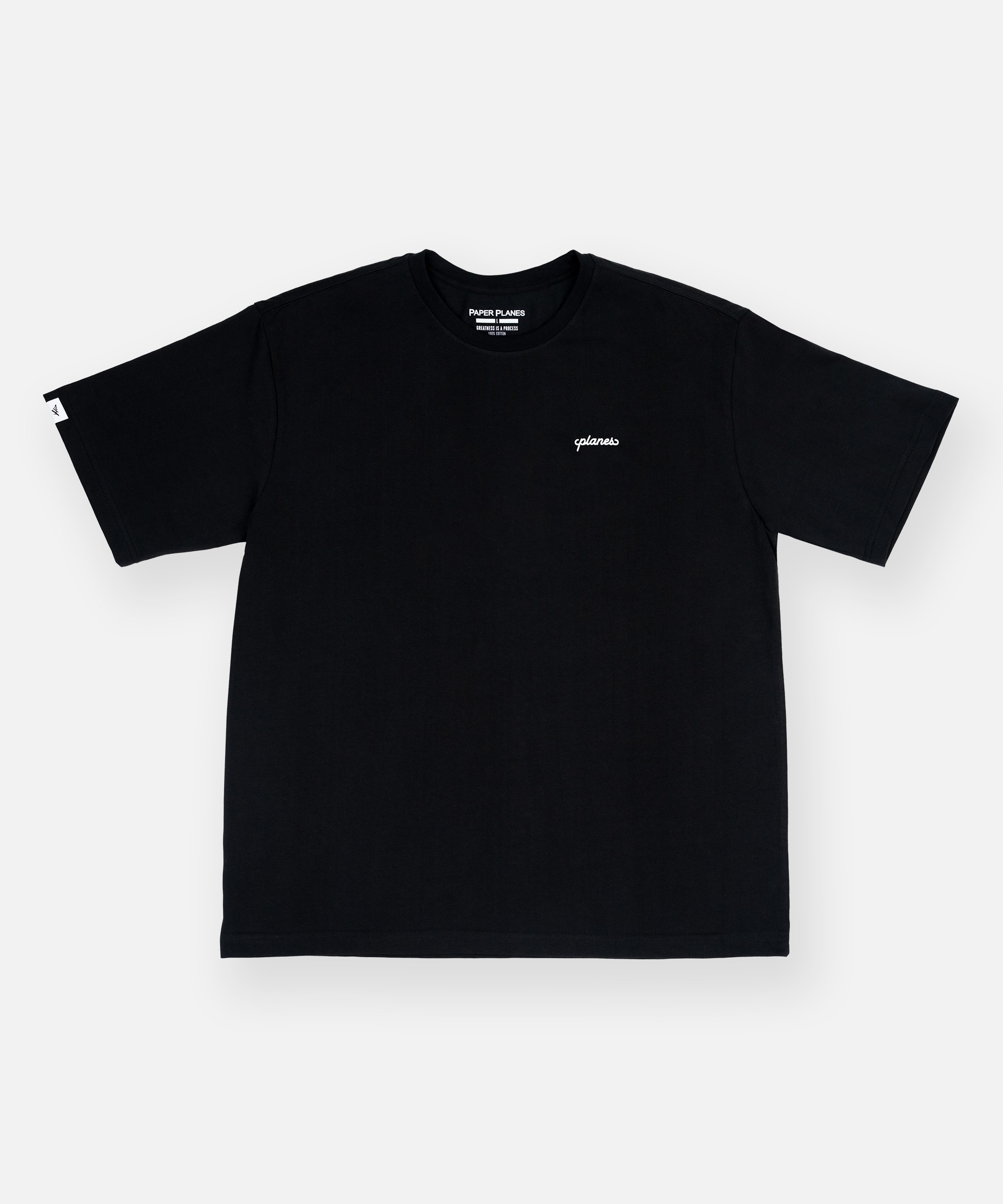 Paper Planes Planes Script Weld Heavyweight Oversized Tee